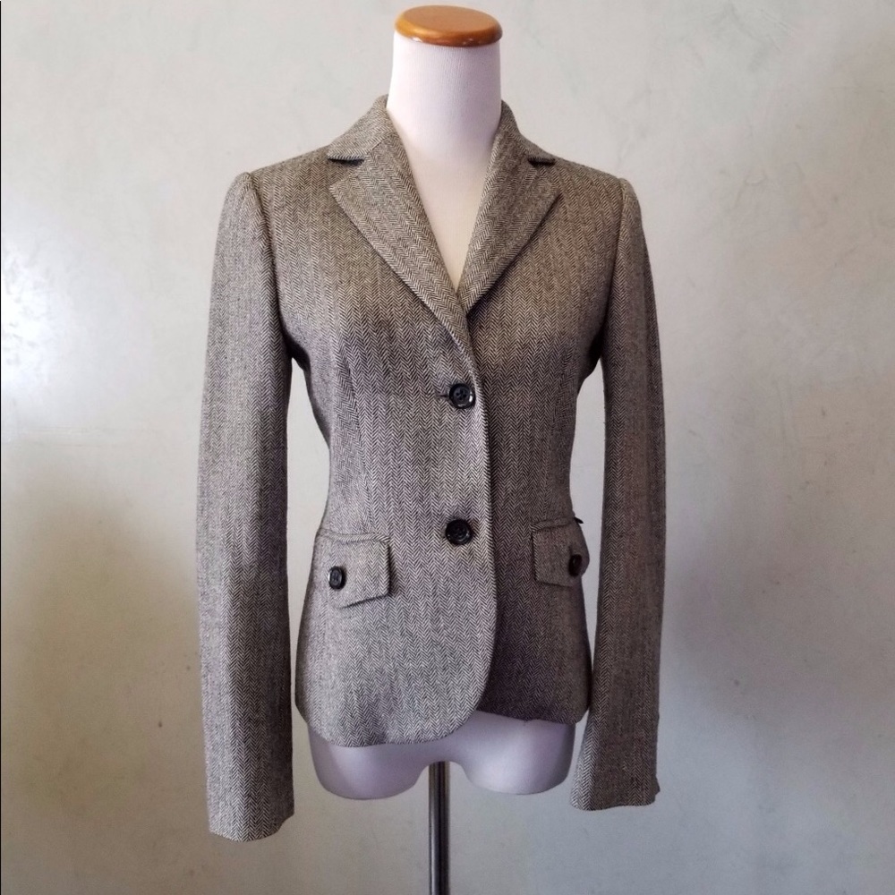 Esprit Herringbone Blazer Women's